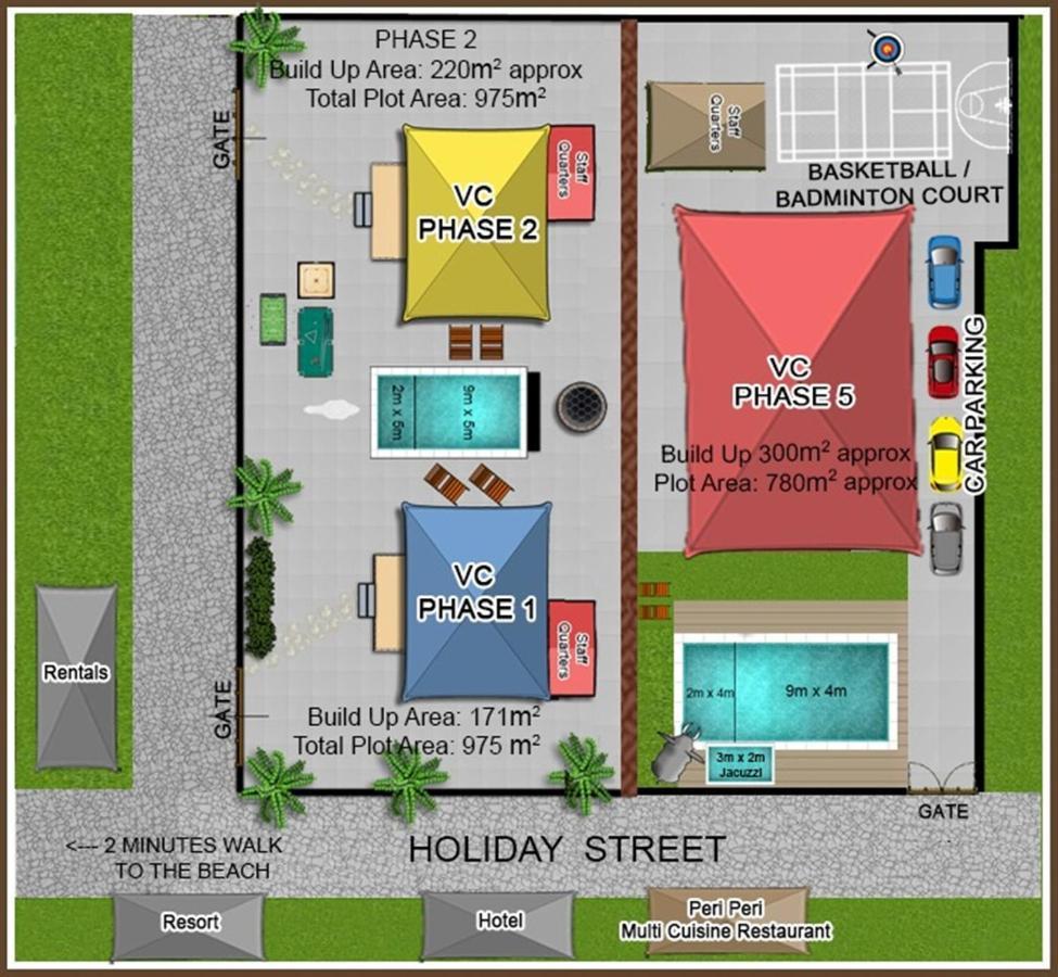 Villa Calangute Phase 2 외부 사진